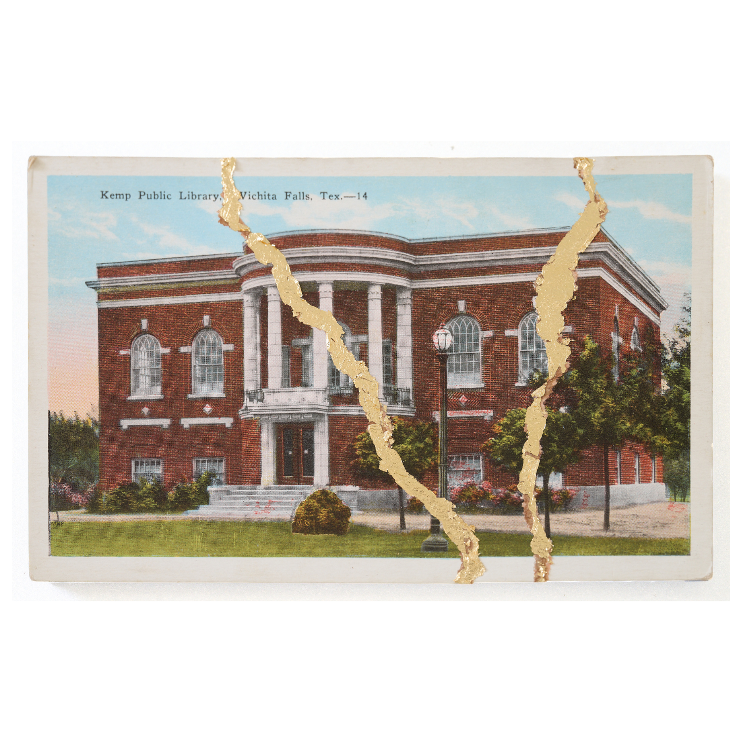 Kemp Public Library, Postcard