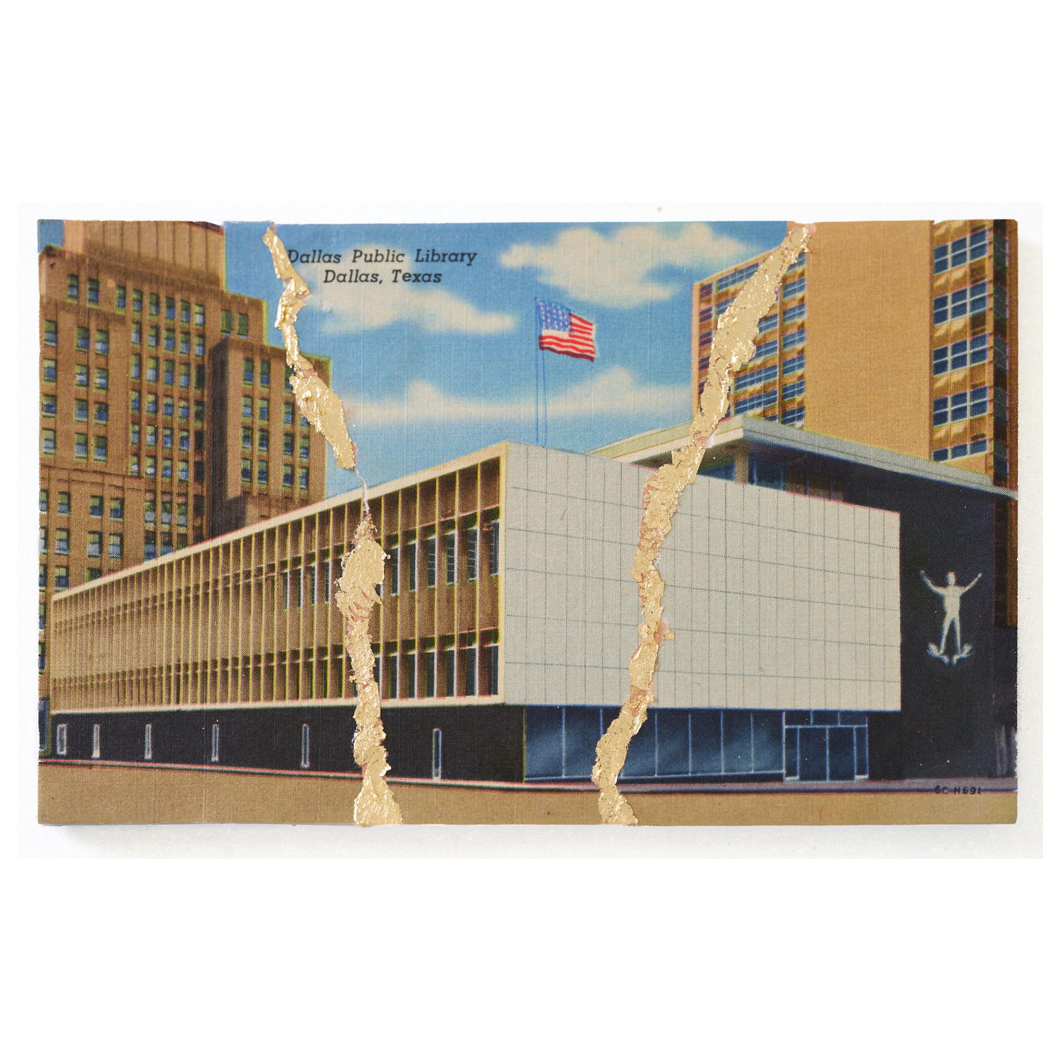 Dallas Public Library, Postcard