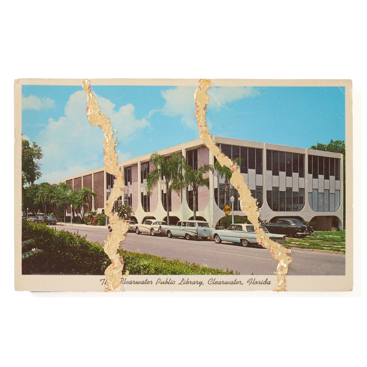 The Clearwater Public Library Postcard