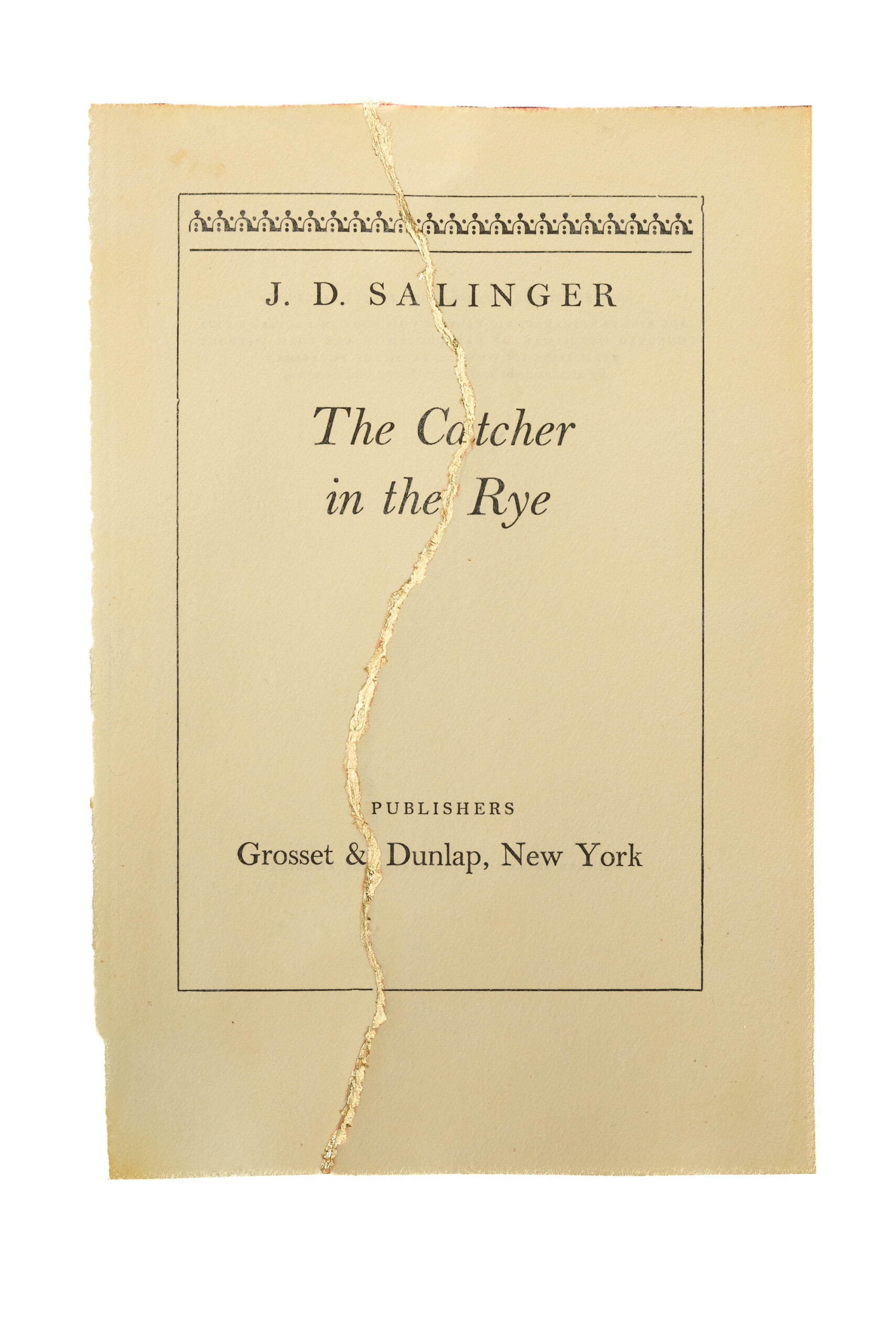 Illuminated Pages, Catcher in the Rye