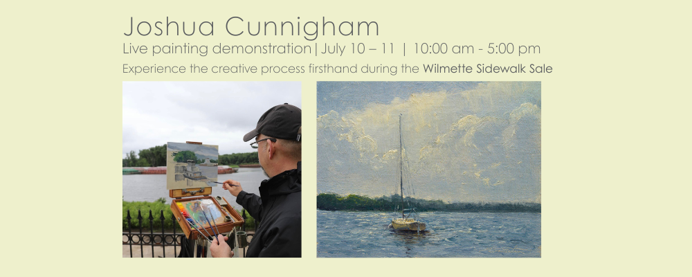 Joshua Cunningham Live Painting Demonstration